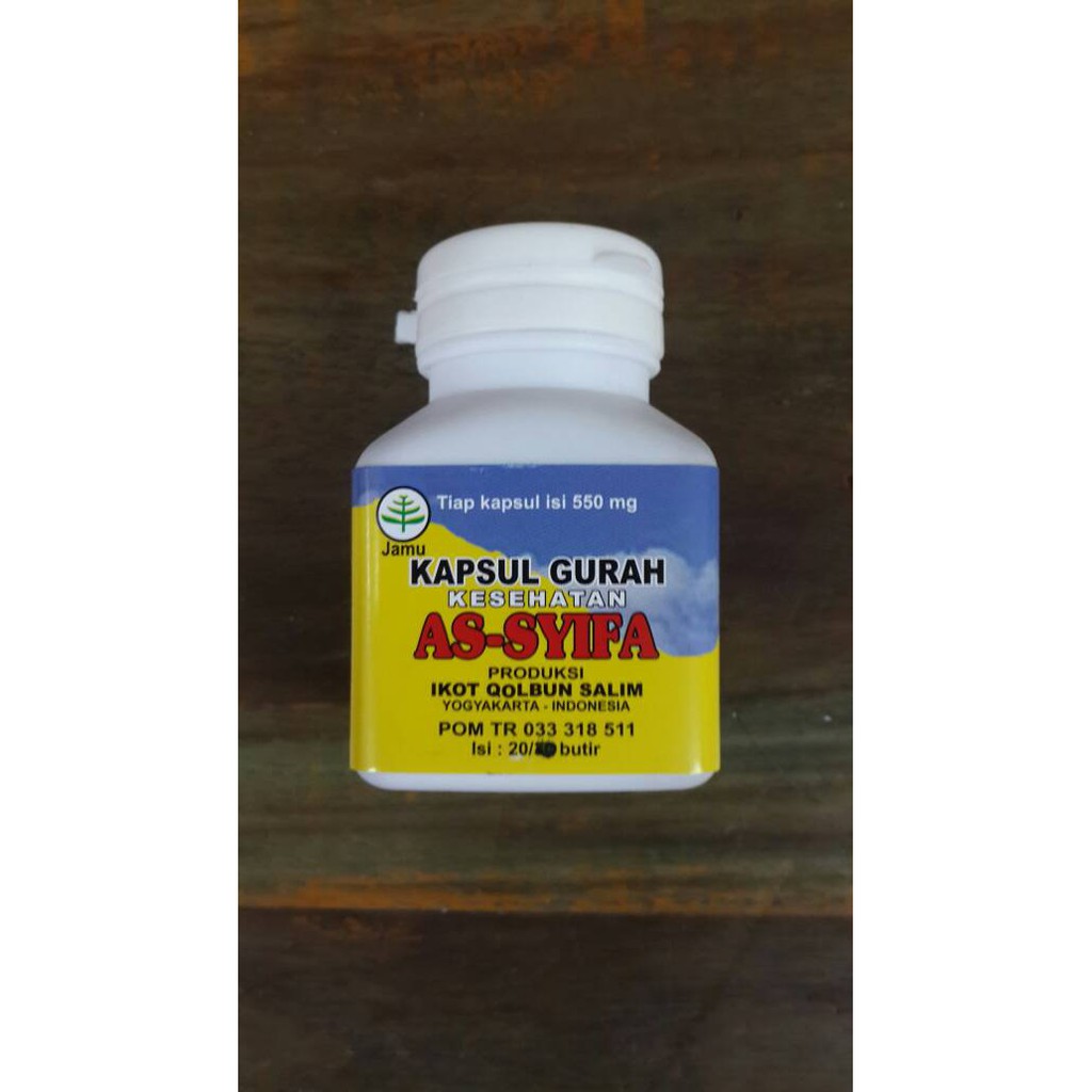Kapsul Gurah Kesehatan As-Syifa