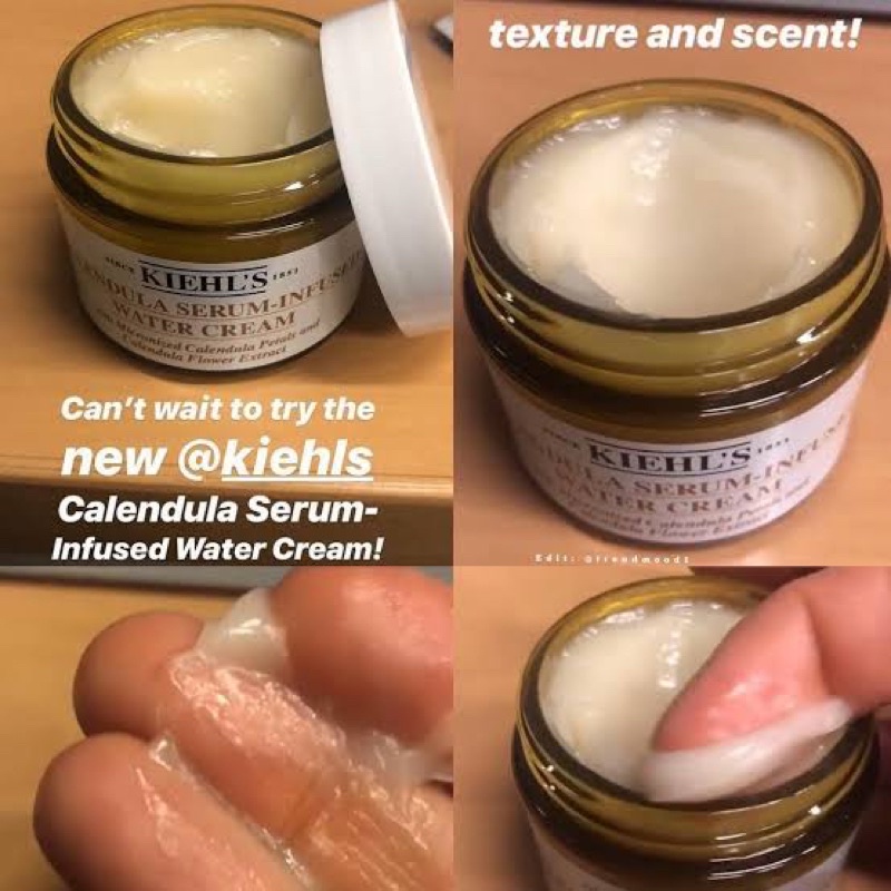 Kiehls Calendula Serum Infused Water Cream 28ml / 50ml / 100ml