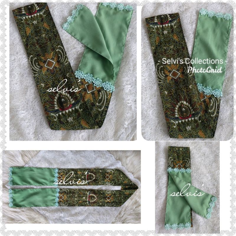 Syal Batik Persit KCK ( Bahan Katun )