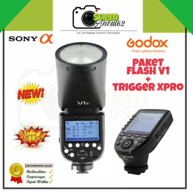 Godox V1 for Sony + XPro Trigger / Godox Flash V1-S/ Godox Trigger XPro / V1-S