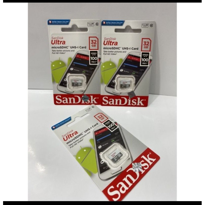 Memory Sandisk 32gb Memori Sandisk Ultra 32gb Original Memori Card Sandisk