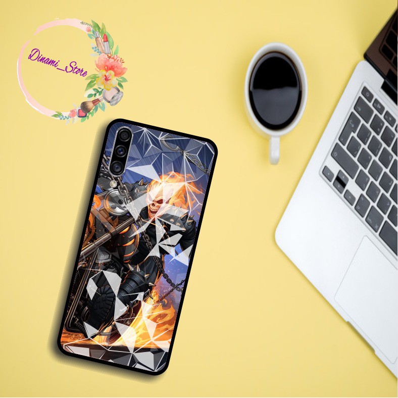softcase diamond GHOST RIDER Vivo Y91 Y17 Y12 Y15 Y93 Y95 Y81 Y83 Y71 Y53 y20 Y30 Y50 V17 Y11 DST737