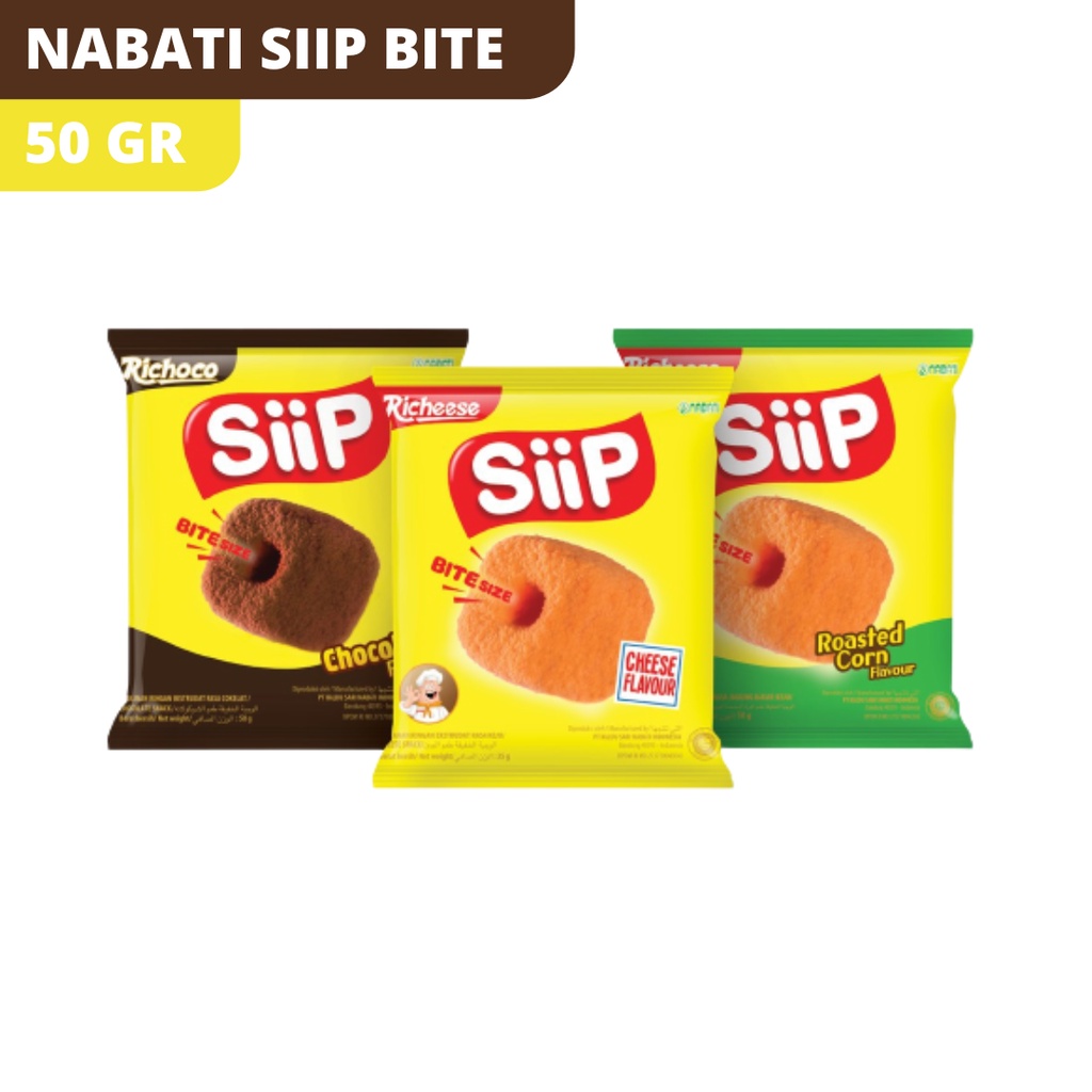 

NABATI SIIP BITE SIZE 50GR