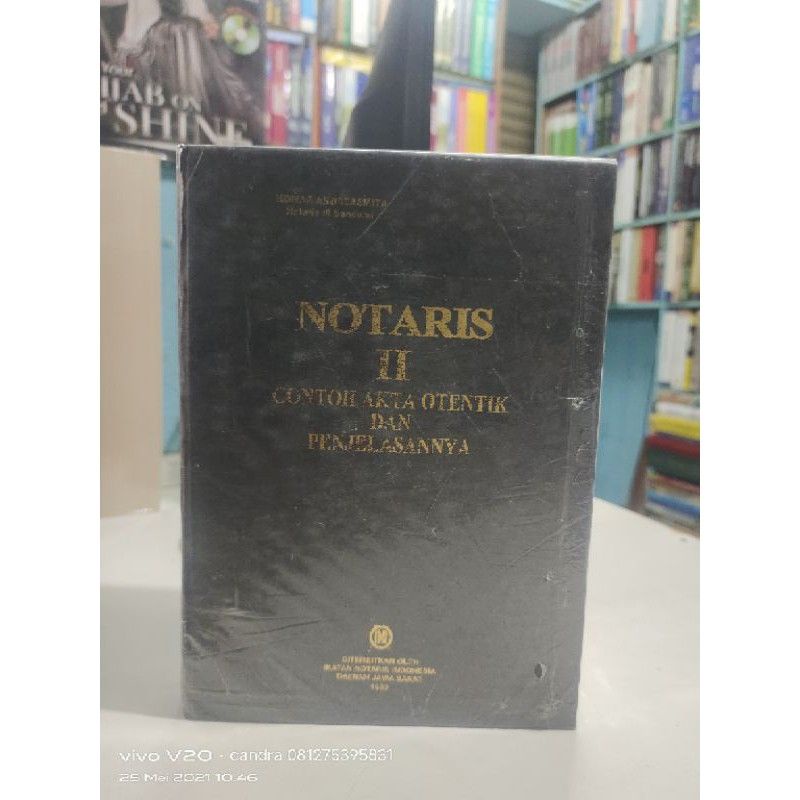 BUKU NOTARIS II CONTOH AKTA OTENTIK DAN PENJELASANNYA