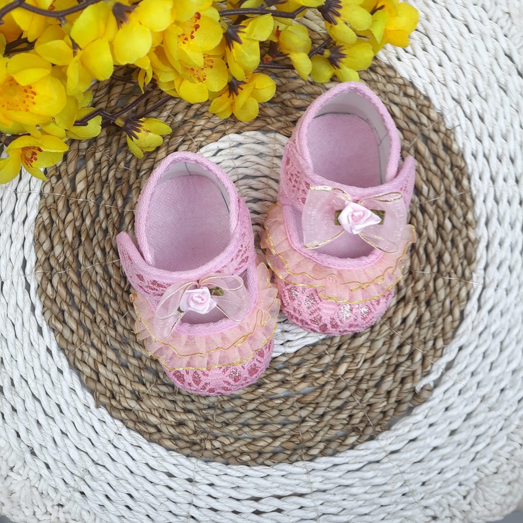 [TAMAN SEPATUKU] SEPATU TRENDY MURAH BABY PREWALKER BAYI ANAK PEREMPUAN FPX19