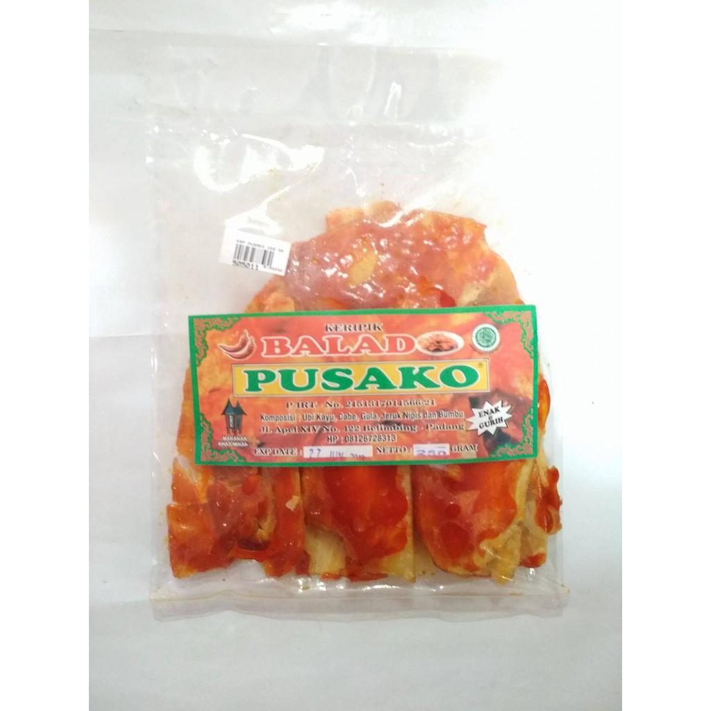 

Kripik Balado Pusako 250 gram