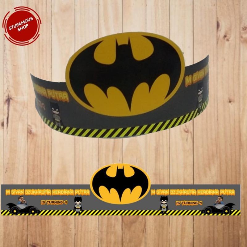 Topi / Mahkota Ultah Birthday Anak Custom