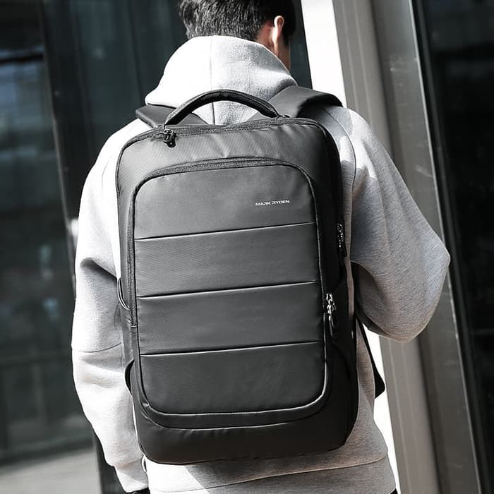 TAS TAS BACKPACK MARK RYDEN MR9082 ORIGINAL 100% TAS RANSEL Hitam