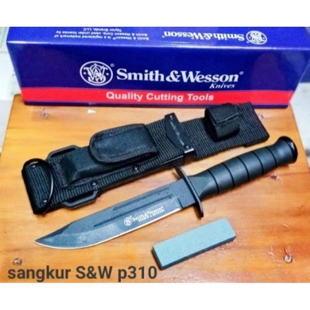 SURVIVAL KIT BUSHCRAFT PISAU KOMANDO P310 SMITH WELSSON