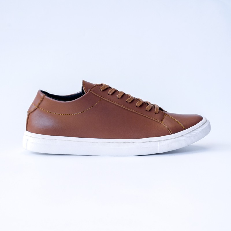 Morningbell -  sepatu pria sneakers vegan / morningbell sneaker / vegan tan