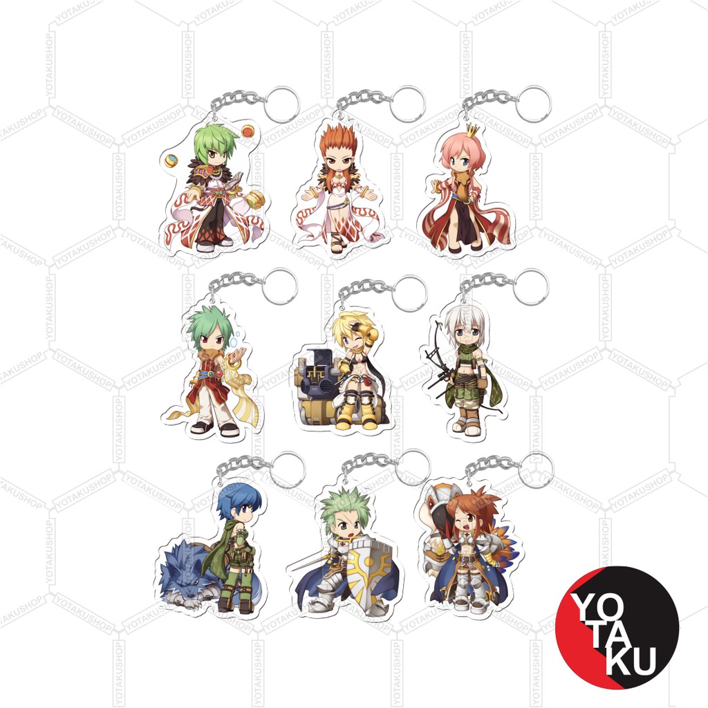 Ragnarok Online Gantungan Kunci Anime Akrilik GC19601 YOTAKUSHOP