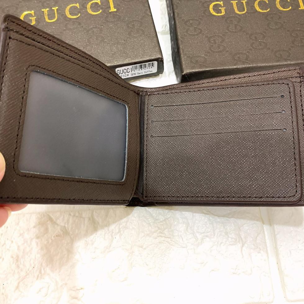 Diskon Besar2an Dompet GUCCI Pria Lipat Man import 9932 emboss super premium 60223 logo gdg &