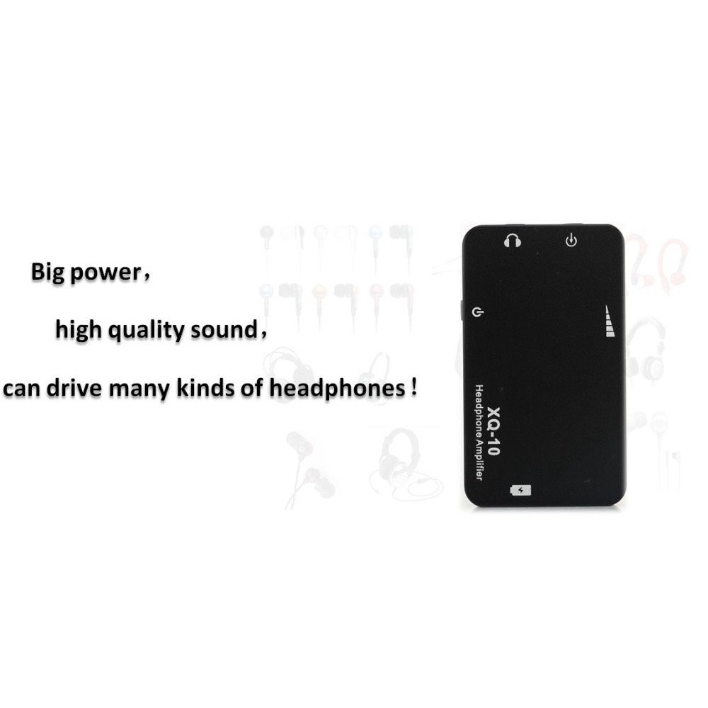 XDUOO XQ-10 XQ 10 Mini Portable Earphone Amplifier Headphone AMP Playback time 20 hours