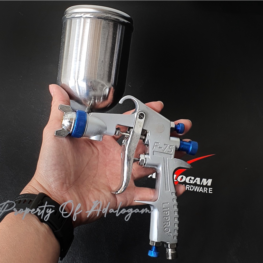 LIPPRO F75G Spray Gun Tabung Atas - Alat Semprot Cat F75 G F 75 G