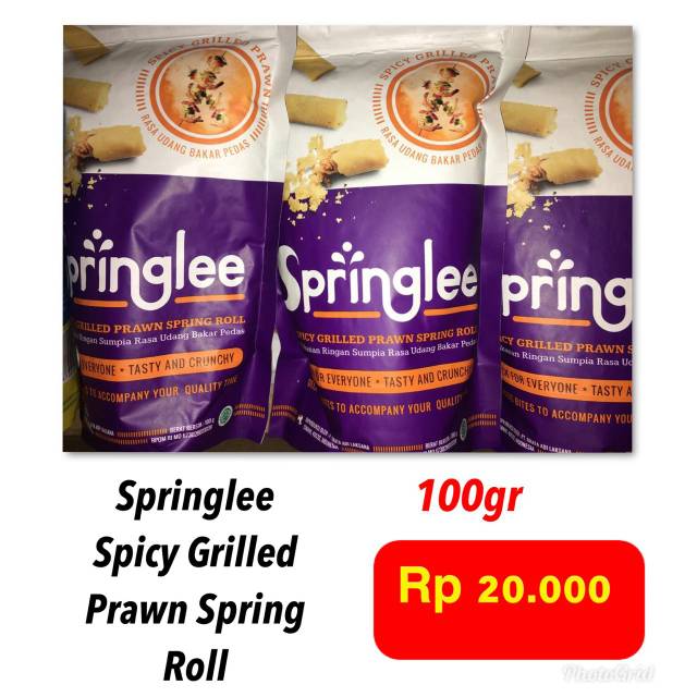 

Springlee Spicy Grilled Prawn Spring Roll