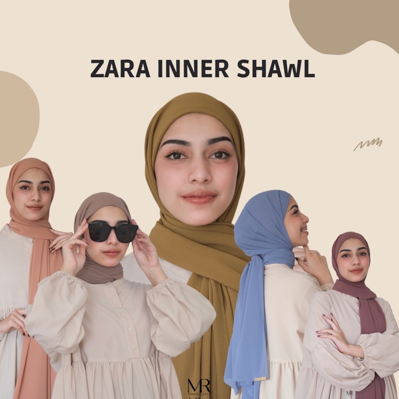 ZARA INNER SHAWL MIRACHOLECCT
