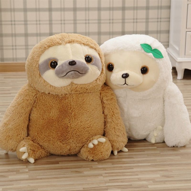 Boneka Bantal Plush Model Binatang Sloth Giant Lucu Untuk Hadiah Natal