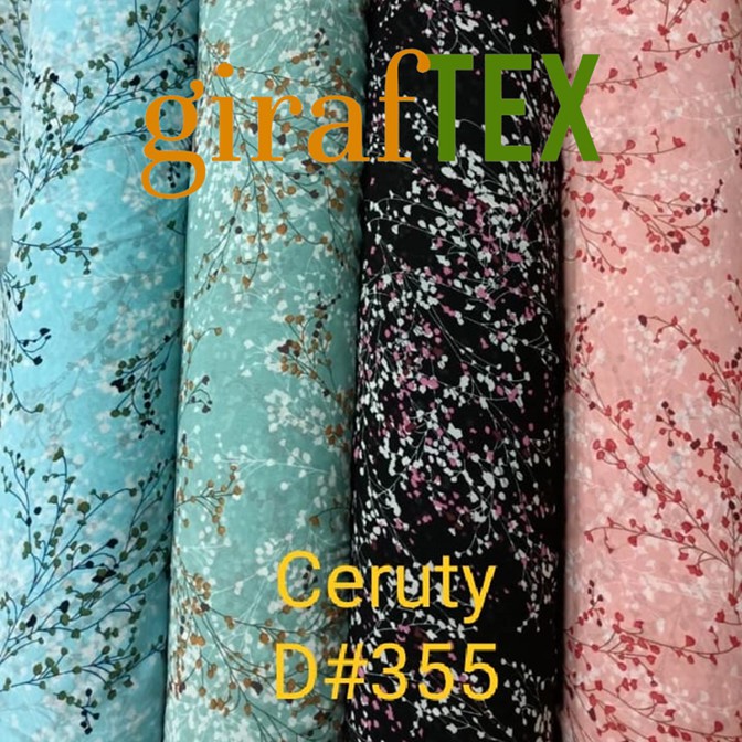 Cerutti Motif - Kain Cerutty Ceruti Cerruti Bunga Sakura