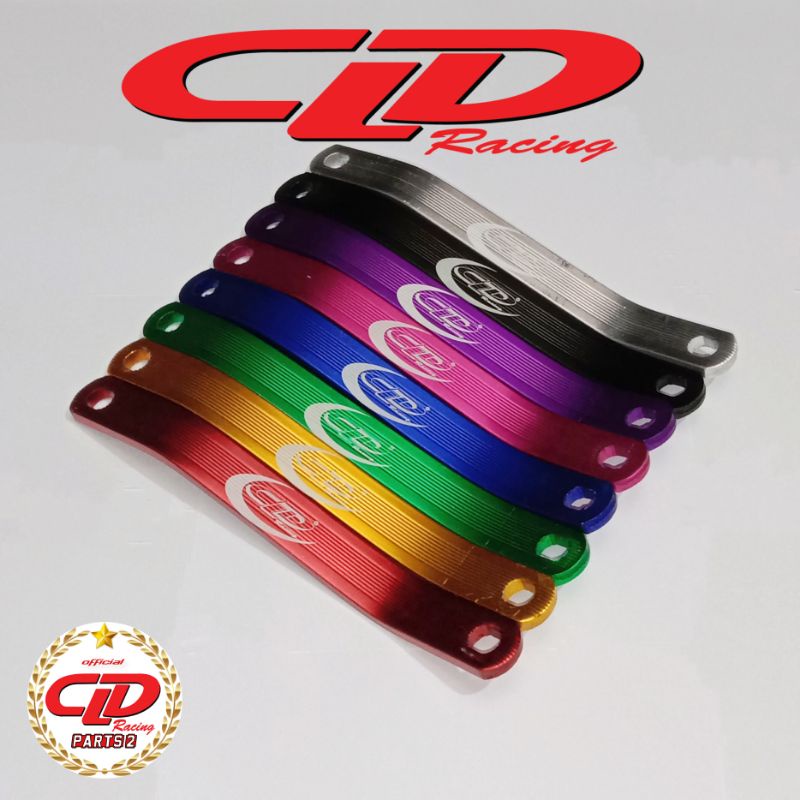 Bracket / Plat Knalpot Aluminium Variasi CLD Racing Original