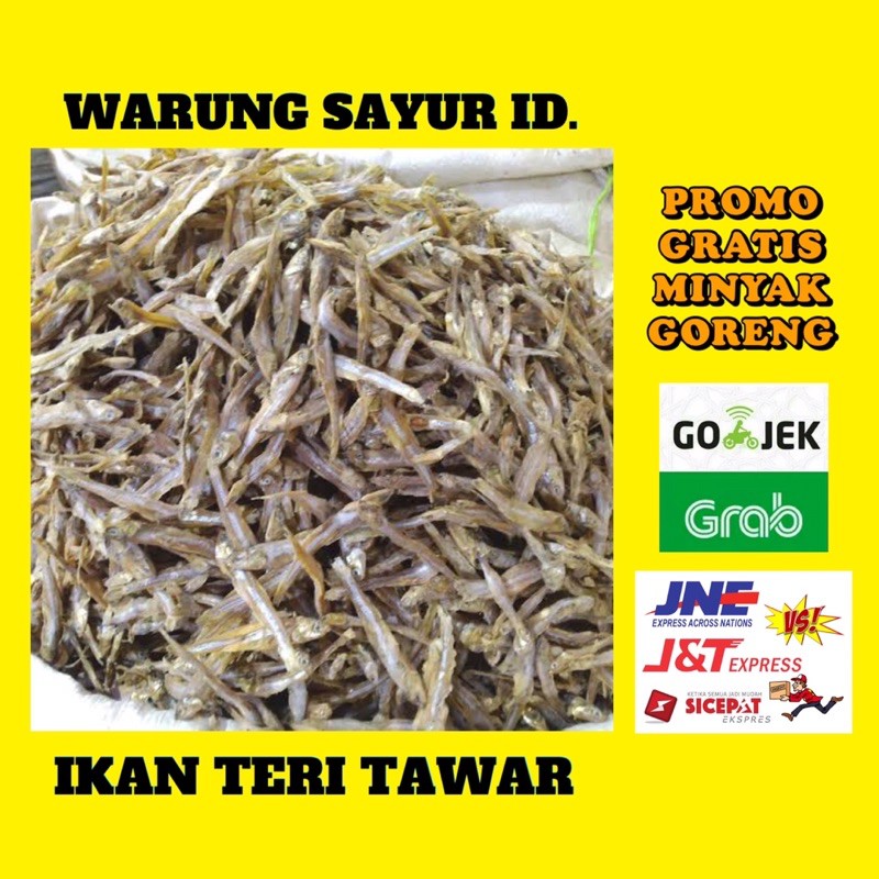 

IKAN TERI TAWAR 100 GRAM