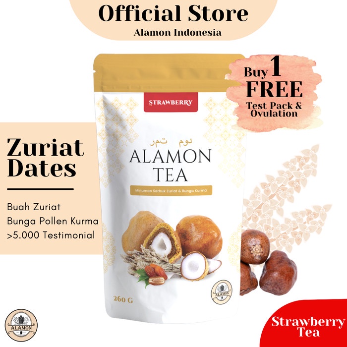 

PROMIL / Bubuk Zuriat + Bunga Kurma / 3 varian Rasa / Alamon Tea - TEA Straw Tea