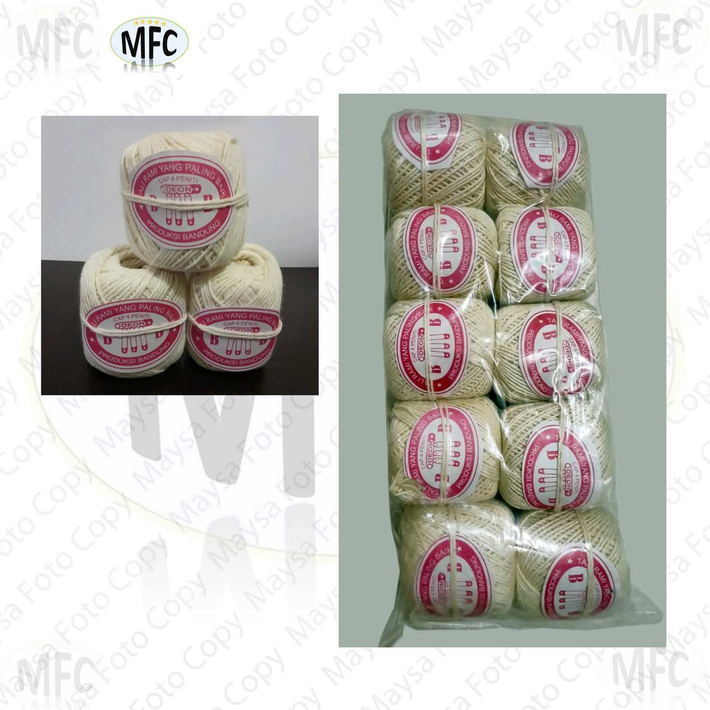 

BENANG KASUR / TALI RAMI / TALI BANGUNAN