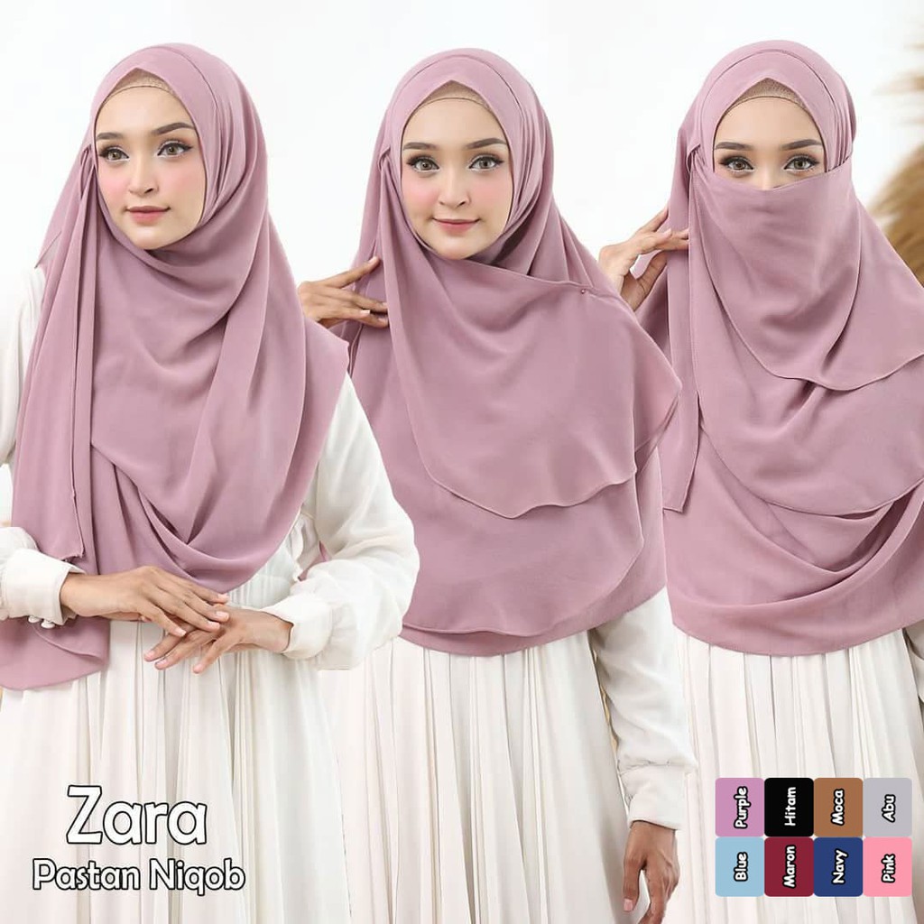 Kerudung Pashmina Murah Syari Zara / Hijab Murah / Jual Hijab / Grosir Instan