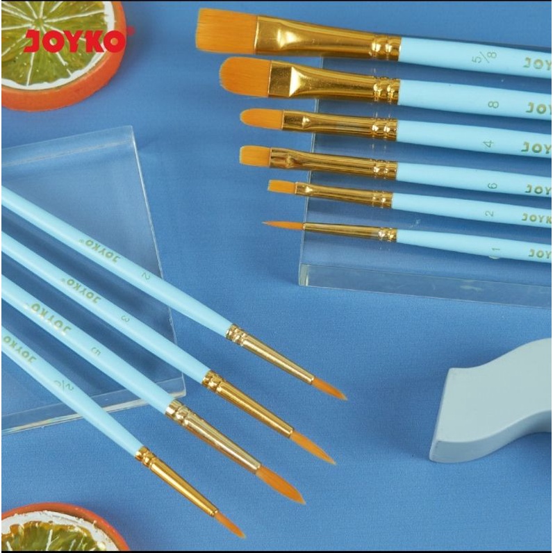 

RB Kuas Lukis Joyko Set BR-17 (1 set=10 pcs)