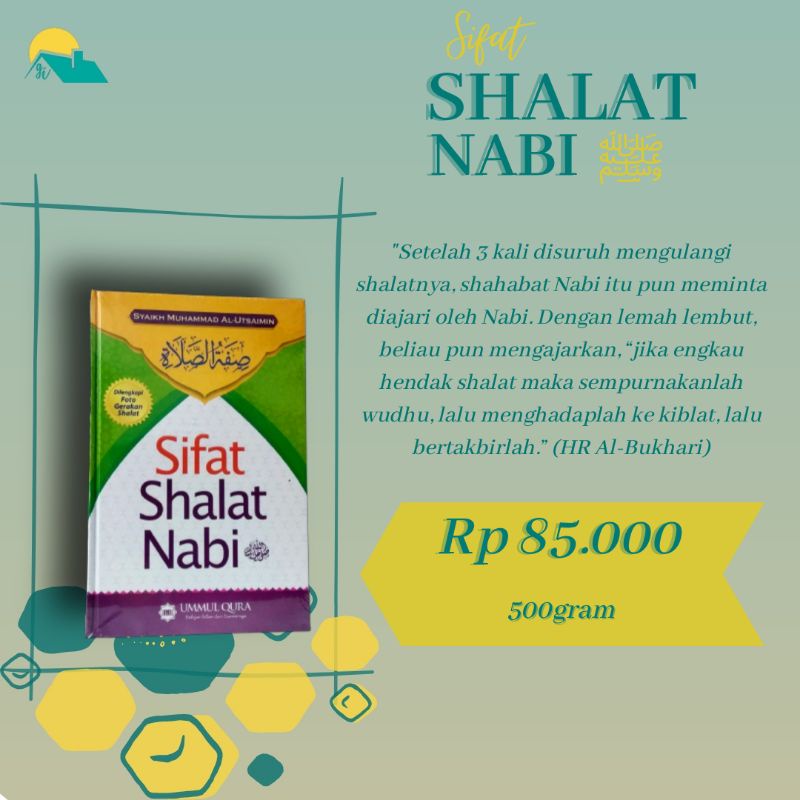 Buku Sifat Shalat Nabi sifat solat nabi tatacara sholat tata cara shalat panduan lenkang shalat