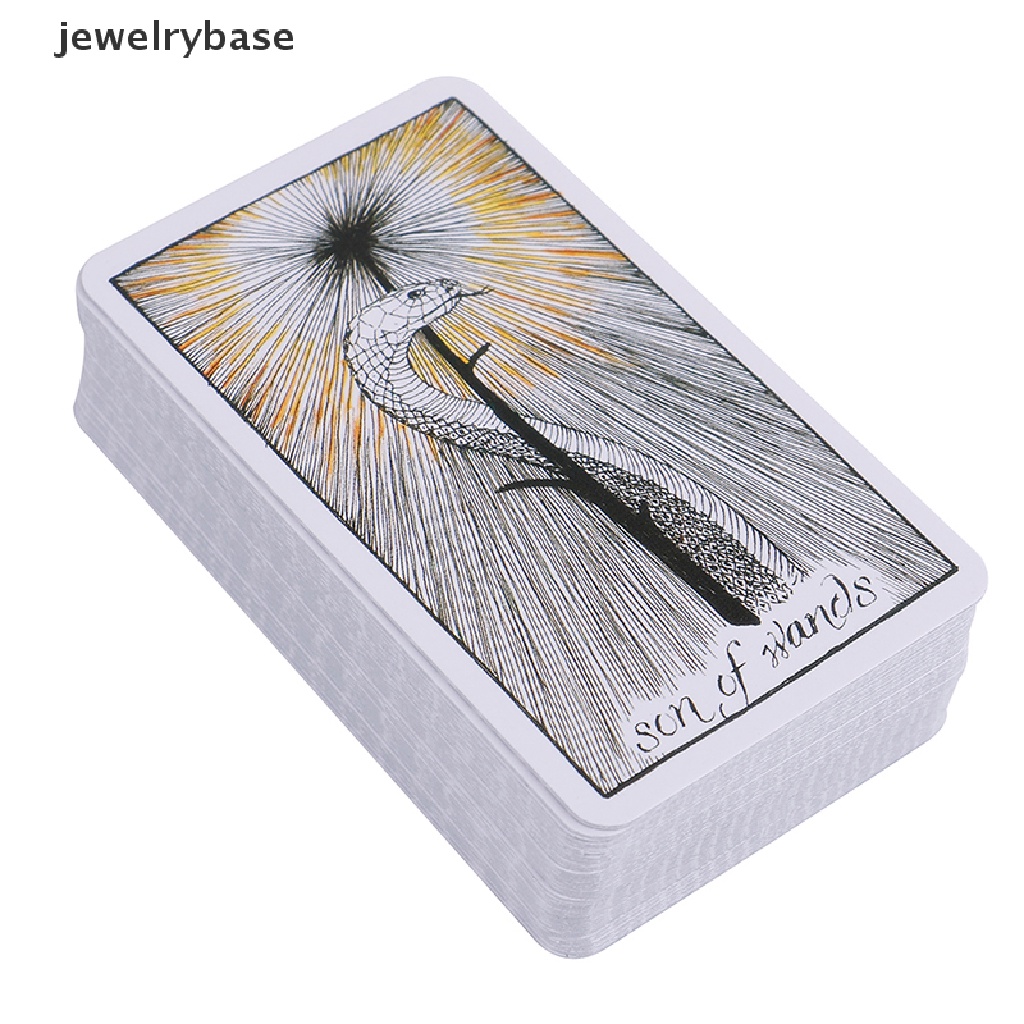 78pcs Kartu Tarot Unknown Rider-Waite Fortune Telling Butik