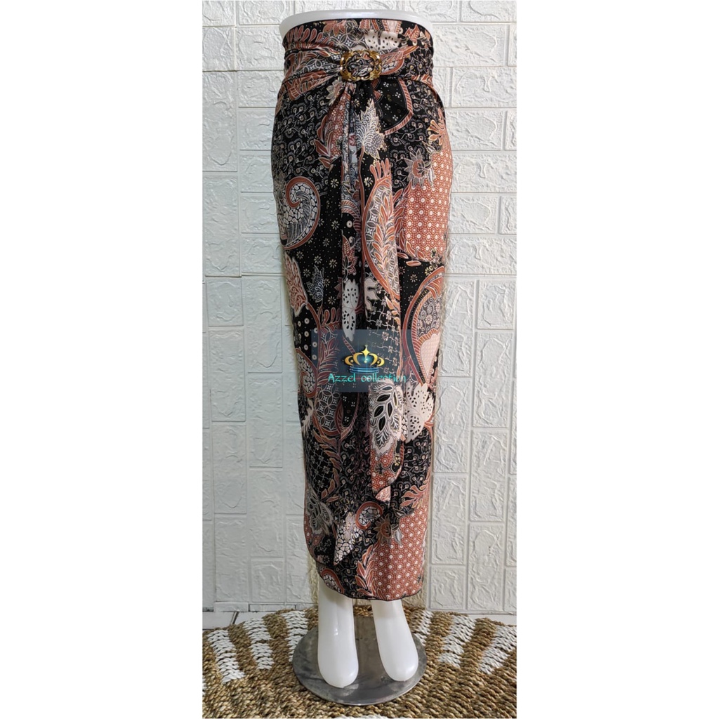 Rok Lilit Batik Bawahan Kebaya Rok Lilit Modern Pakaian Tradisional/ motif lereng soft