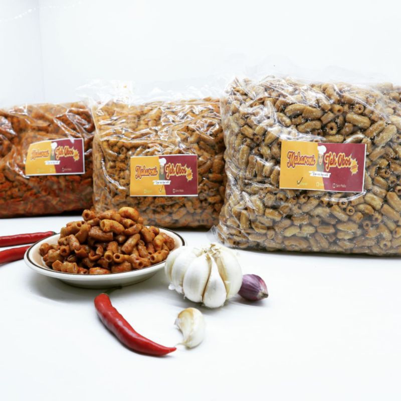 

Cemilan serba 1kg | Makaroni Bantet Dll
