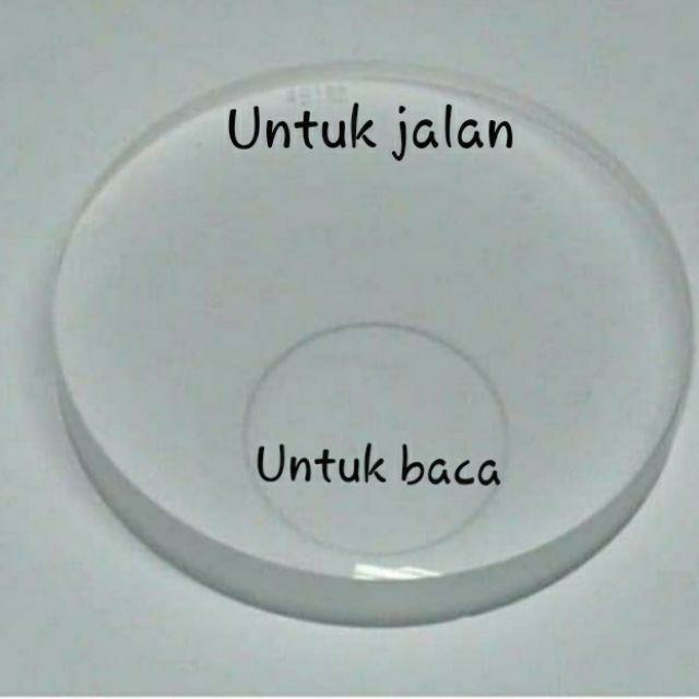 Kacamata Doubel Fokus 2 Fungsi Jalan Dan Baca Lensa Kryptok Kaca mata Pria Wanita Terbaru