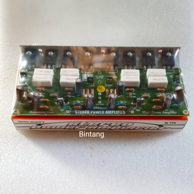 Kit power amplifier setreo