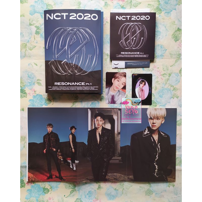 NCT 2020 Resonance Part 1 Past Version Mark Winwin Jaemin Poster