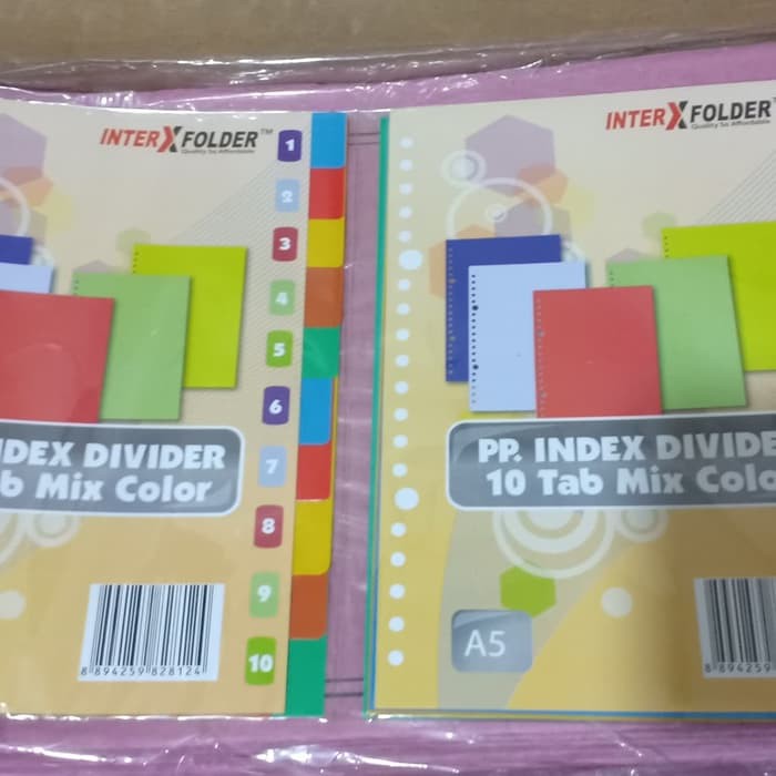 

Divider A5 / Pembatas Odner Kwitansi