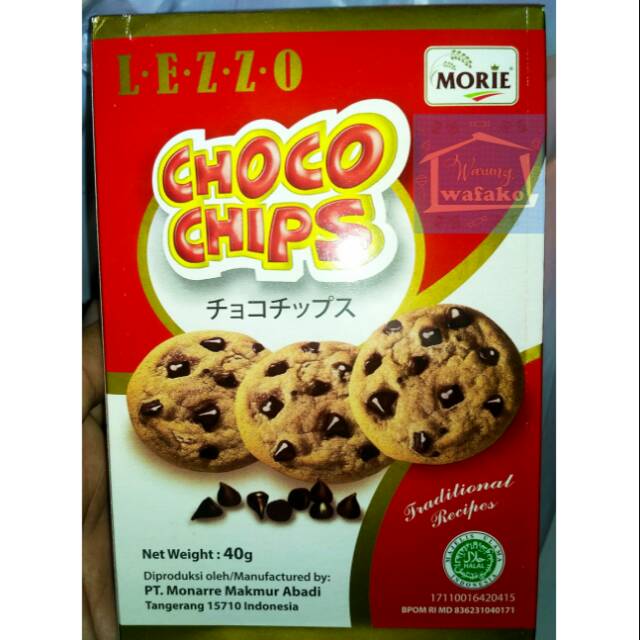 Lezzo Choco Chips 40 gr
