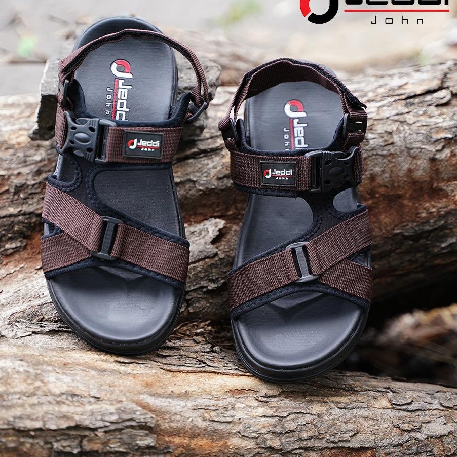 [Cf31au22p] JEDDI [BROMO SILANG 502] Sandal Gunung Pria Let Perekat/ Sendal Pria Outdoor/ Sandal Let