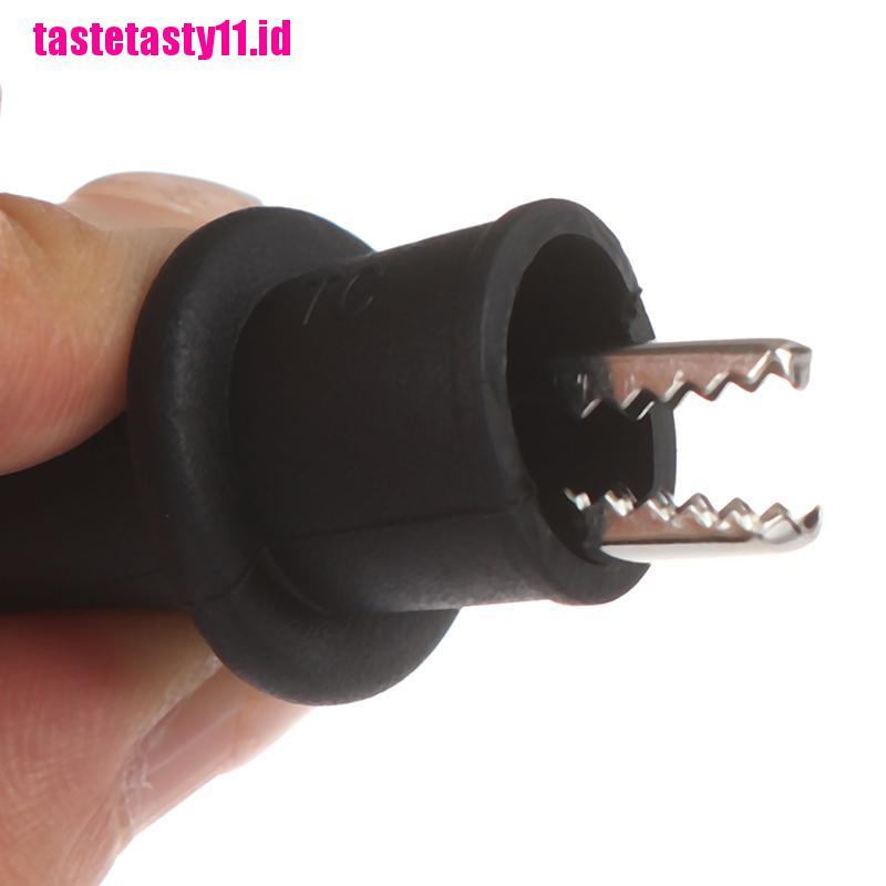 【TTID】2pcs Insulated MultiMeter Test Lead Meter Alligator Clip Crocodile Clamp