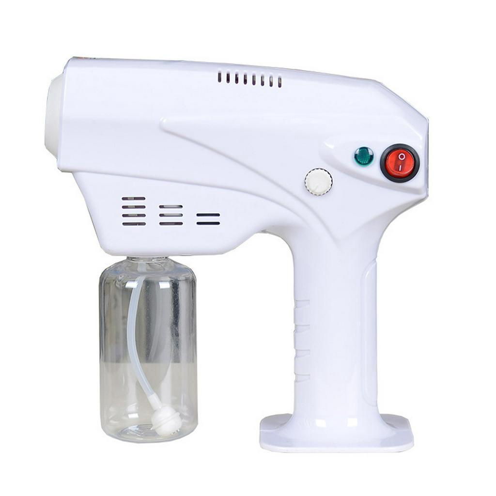 Hair Care Nano Hair Spray Gun 6 Nano Sprayer Machine Disinfection Blue Light Nano Mist Machine Beauty Tools