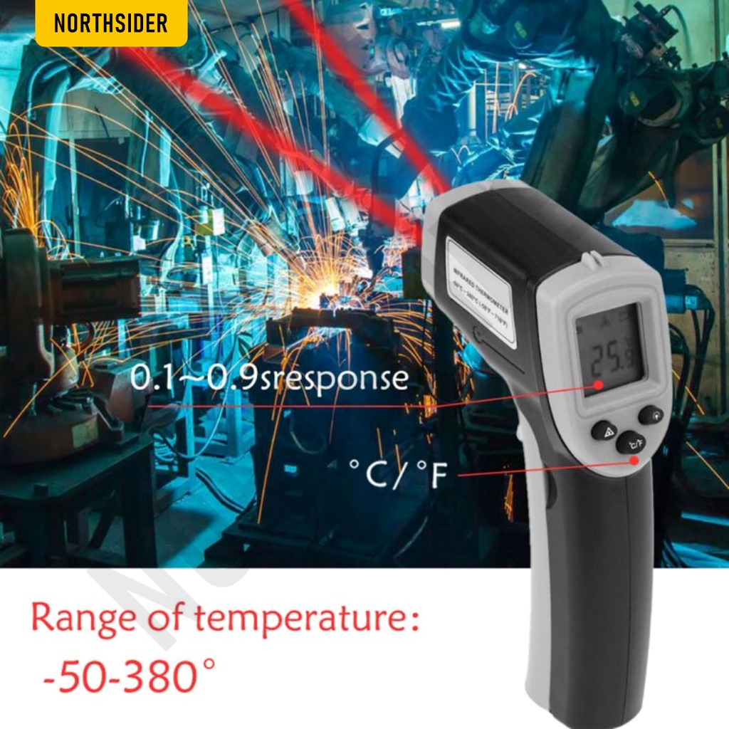 DIGITAL INFRARED THERMOMETER / IR TERMOMETER / LASER TERMO GUN - GM320