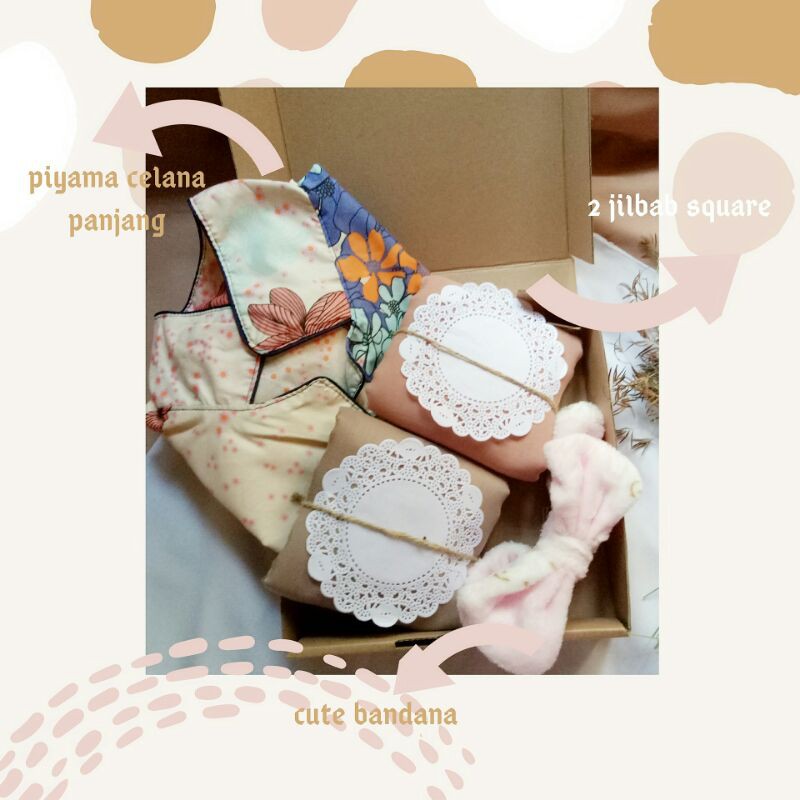 Hampers Piyama/Hampers Wisuda/Hampers Ulang Tahun/Hampers Nikahan/ Hari Ibu