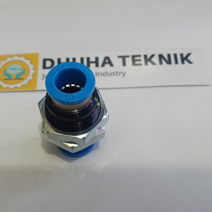 NEPEL / FITTING PNEUMATIC FESTO PMM 10MM DIJAMIN ORI 100%