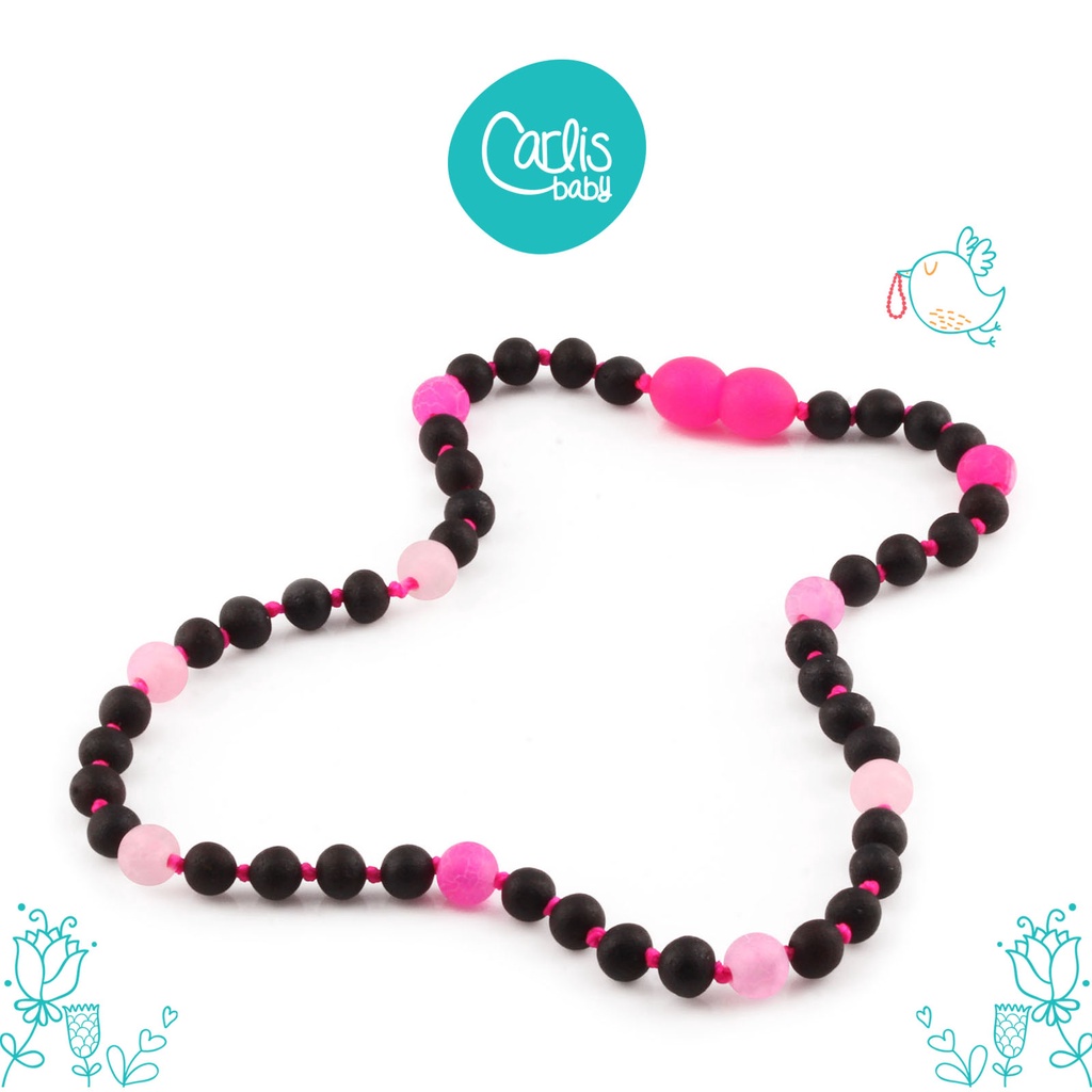 AG64 / AG64 V2 Kalung dan Gelang Amber Tumbuh Gigi Bayi By Carlis Baby