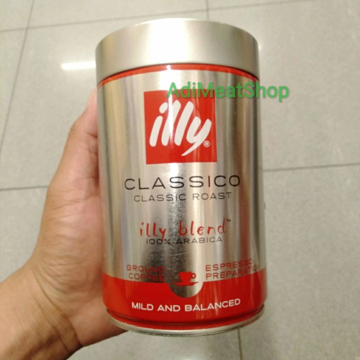 

illy classico coffee classic roast 250 gr