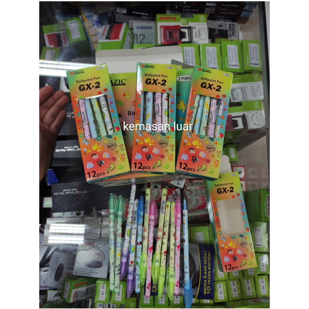 

ballpoint lusinan bazic gx 2 murah enak