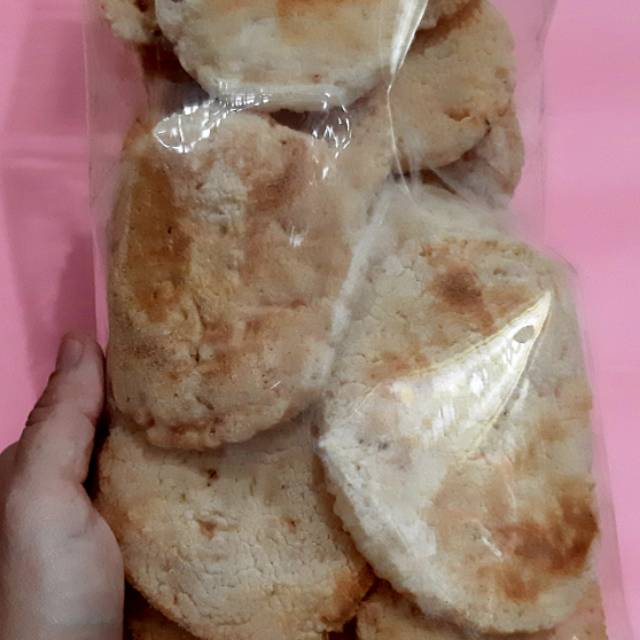 Kerupuk panggang udang ( asli )/ kemplang udang