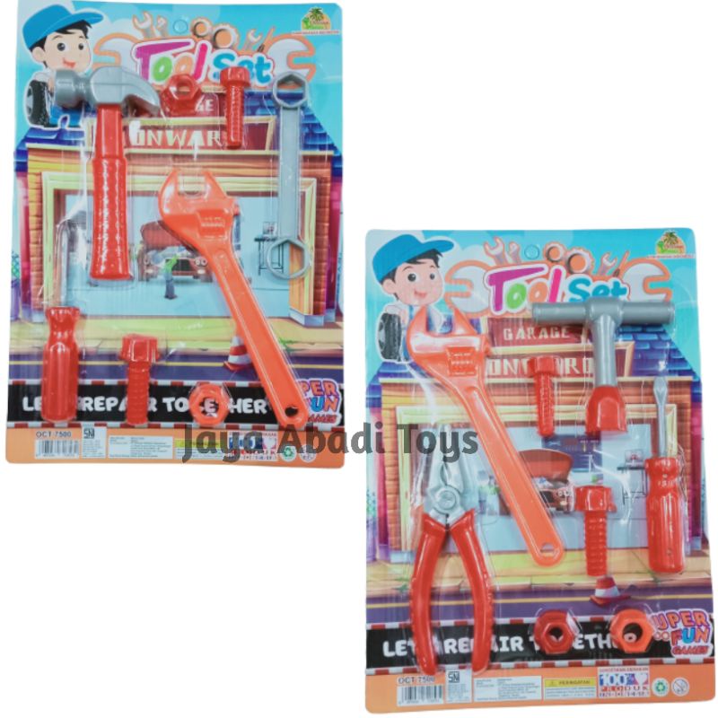 MAINAN PERALATAN TUKANG / TOOL SET OCT7530
