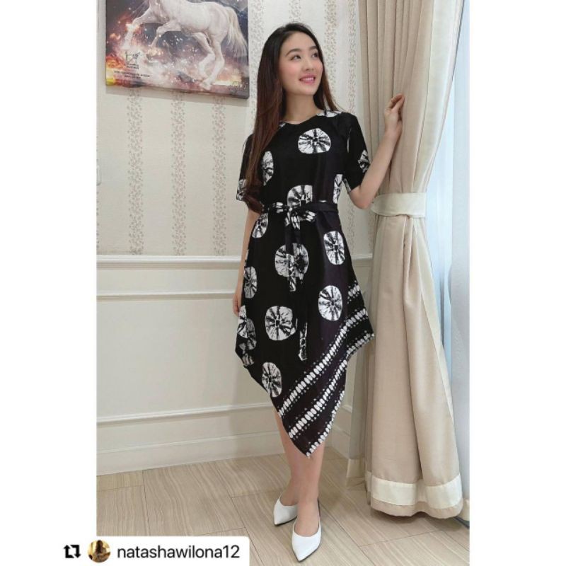 DRESS LANCIP NATASHA WILONA ORI KATUN | DRESS VIRAL | DRESS MODERN | DRESS KEKINIAN