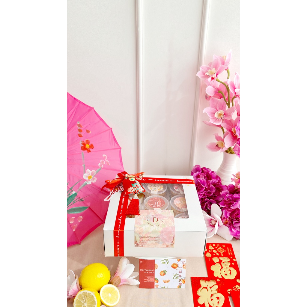 

Tangerine Hampers - 9 cups of Lemongrass Jelly